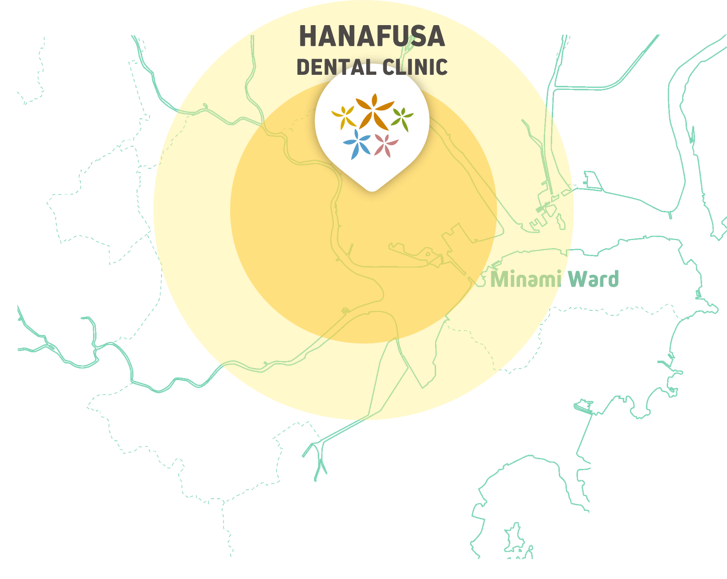 HANAFUSA DENTAL CLINIC Map